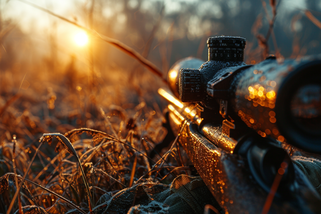 florida_bird_hunting_rifle-in-the-grasswhile-at-lilsa-lodge